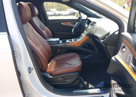 2019 Lincoln Nautilus Reserve из США, поврежденный, VIN 2LMPJ8LP6KBL25157